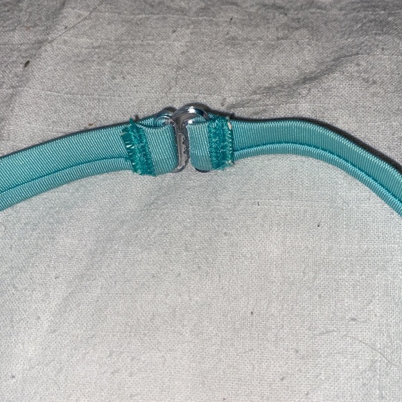 EUC Cat & Jack mermaid ruffle (tulle-like) bikini purple/silver/green, 5T 🧜♀️ - Picture 8 of 10